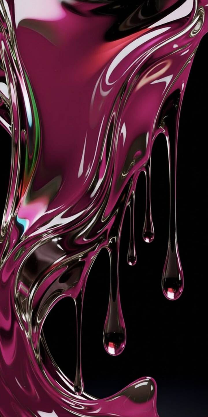 Glossy magenta wallpaper